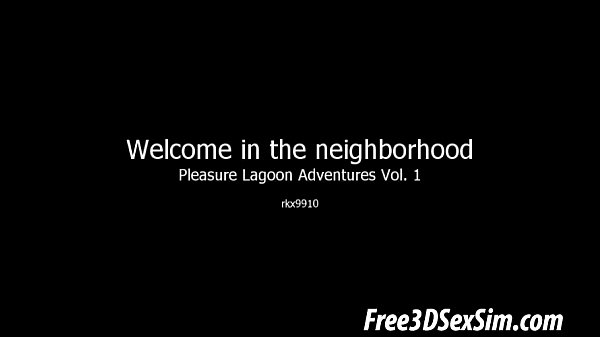 Sexy 3D babe sucks cock and gets fucked on the couch