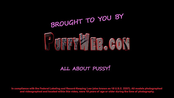 Use kitchen tools to spread your wet pussy