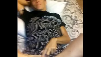 Wet white pussy eaten by black men