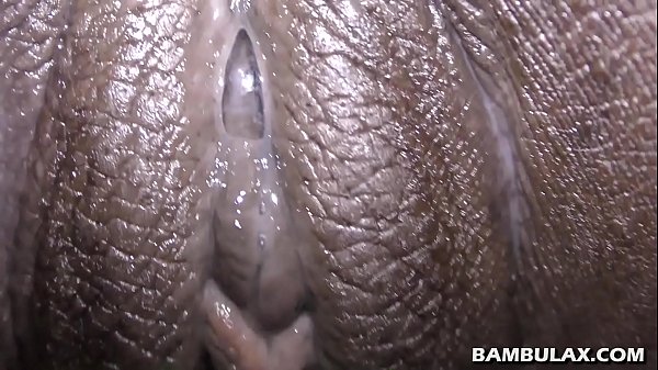 Young ebony butt doggystyle internal cumshot