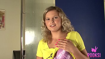 Cute shaved blonde, Stella Q, masturbates her incredibly hot young pussy, stuffing her fingers in & out, until she creams her tiny teen twat! Amazing Full videos & photosets at Pooksi.com!