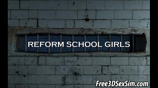 Hot 3D brunette babe getting fingered by her doctor