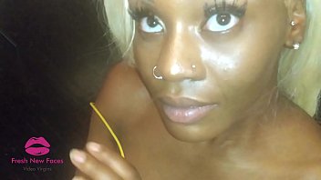 visit FreshNewFaces.club ~ Skinny Girl with Big Pussy and Deep Throat Wants to try Porn